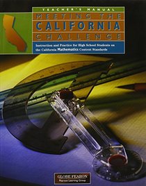 Meeting the California Challenge Teacher's Manual