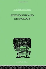 Psychology and Ethnology (International Library of Psychology)