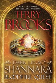Bloodfire Quest (The Dark Legacy of Shannara)(Large Print)