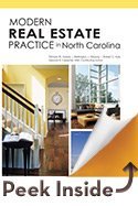 Modern Real Estate Practice in North Carolina