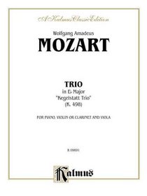 Trio in E-Flat, K. 498 (Kalmus Edition)