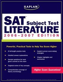 Kaplan SAT Subject Test: Literature 2006-2007 (Kaplan Sat Subject Test. Literature)