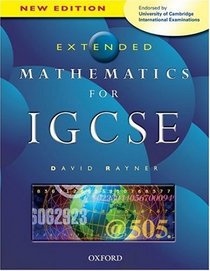 Mathematics for IGCSE: Extended Mathematics for IGCSE