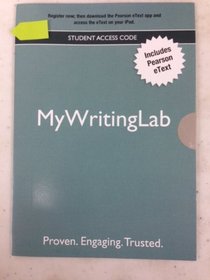 New Mywritinglab with Pearson Etext - Valuepack Access Card