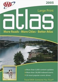 AAA Road Atlas 2005 (Large Print)