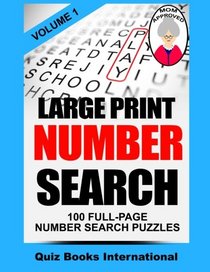 Large Print Number Search