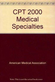 CPT 2000 Medical Specialties