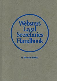Webster's Legal Secretaries Handbook