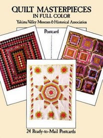 Quilt Masterpieces in Full Color : 24 Ready-to-Mail Postcards (Card Books)