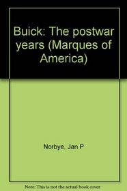 Buick: The postwar years (Marques of America)