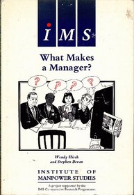 What Makes a Manager?