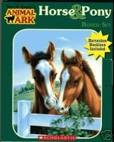 Horse & Pony set (Racehorse in the Rain, Ponies at the Point, Mare in the Meadow, Foals in the Field) (Animal Ark)