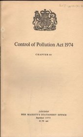 Control of Pollution Act 1974