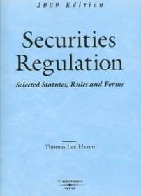 Securities Regulation, Selected Statutes, Rules and Forms (Academic Statutes)