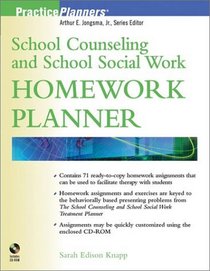 School Counseling and School Social Work Homework Planner (Practice Planners)