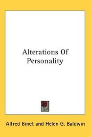 Alterations Of Personality