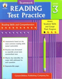 TEAMWORK READING TEST PRACTICE GRADE 3 [CD-104063] TEACHERS EDITION