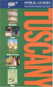 AAA Spiral Tuscany, 3rd Edition (Aaa Spiral Guides)