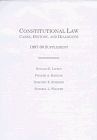 Constitutional Law: Cases, History, and Dialogues : 1997-98 Supplement