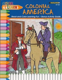Colonial Amenrica (Color and Learn)