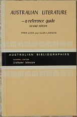 Australian Literature: A Reference Guide (Australian Bibliographies)