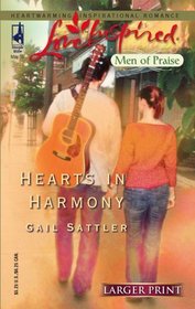 Hearts in Harmony (Men of Praise) (Love Inspired, No 300) (Larger Print)