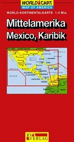 Central America/Caribbean (World Map) (German Edition)