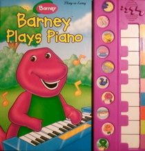 Barney Plays Piano Play-a-Song Large Interactive Book!