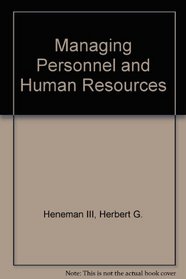 Managing Personnel and Human Resources