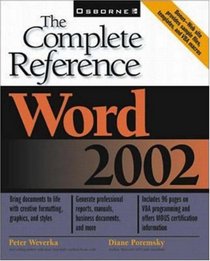 Word 2002: The Complete Reference