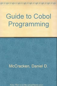 Guide to Cobol Programming