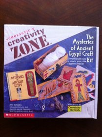 The Mysteries of Ancient Egypt Craft Kit: Everything You Need to Create Your Own Egyptian Artifacts! (Creativity Zone)