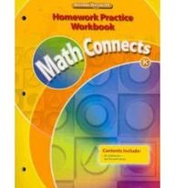 Math Connects, Kindergarten, Homework Practice Workbook
