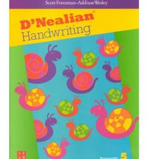 D'Nealian Handwriting Practice Blackline Masters for Grade 5
