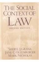The Social Context of Law (2nd Edition)