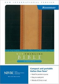 NIV Compact Thinline Bible LTD (New International Version)