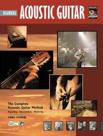 Beginning Acoustic Guitar (Book & Enchanced CD)
