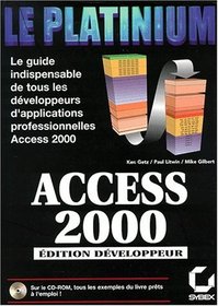 Access 2000 : dition dveloppeur