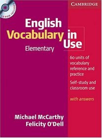 English Vocabulary in Use Elementary Book and CD-ROM (Vocabulary in Use)