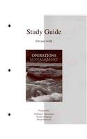 Study Guide to accompany Operations Management 10e