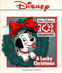 A Lucky Christmas: 101 Dalmatians (Book and Cassette)