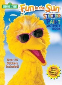 Sesame Street Fun in the Sun Sticker and Paint Activity Book
