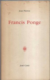 Francis Ponge (French Edition)