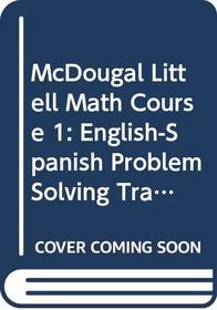 Mcdougal Littell Math Course 1 English-spanish Problem Solving Transparencies