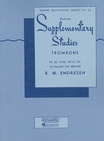 Supplementary Studies: Trombone (Rubank Educational Library)