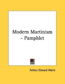 Modern Martinism - Pamphlet