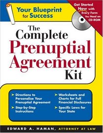 Complete Prenuptial Agreement Kit (Book & CD-ROM) (Write Your Own Prenuptial Agreement)