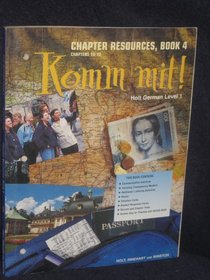 Komm mit! Chapter Resources (Holt German level 1)