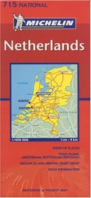 Michelin Netherlands: Motorist And Touring Guide (Michelin Maps)