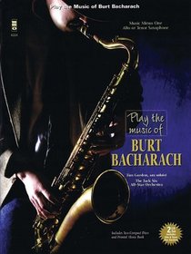 Music Minus One Alto/Tenor Sax - Play the Music of Burt Bacharach